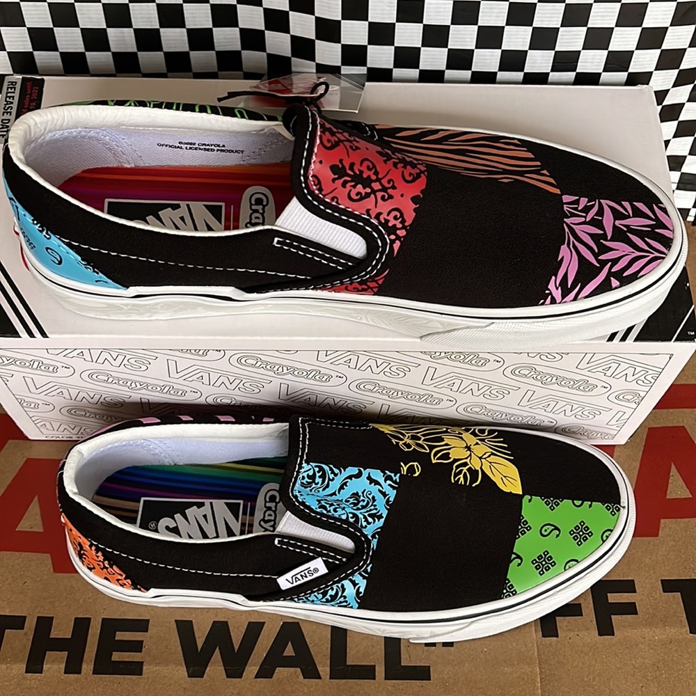 Vans Classic Slip On Crayola Diy/Trace Your WMNS sneakers - Picture 3 of 16